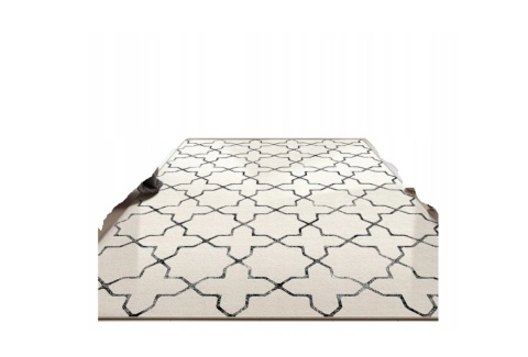 DYWAN MAROKAŃSKI Z KRÓTKIM WŁOSIEM WEAVIVA 152 x 213 CM BEŻOWY