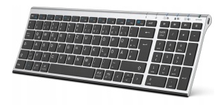 KLAWIATURA BEZPRZEWODOWA ICLEVER BK10 ULTRA CIEŃKA BLUETOOTH QWERTZ