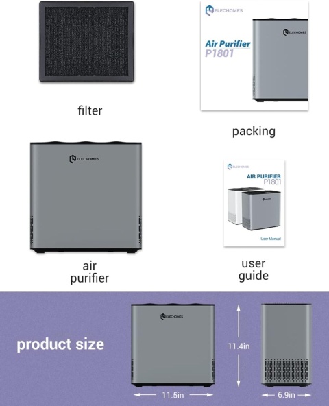 OCZYSZCZACZ POWIETRZA ELECHOMES P1801