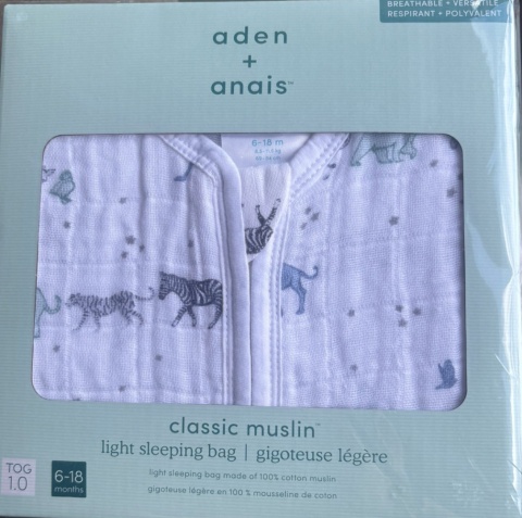 ŚPIWOREK DLA NIEMOWLAKA ADEN + ANAIS 6 - 18 MIESIĘCY 66-84 CM 8,5-11,5 KG