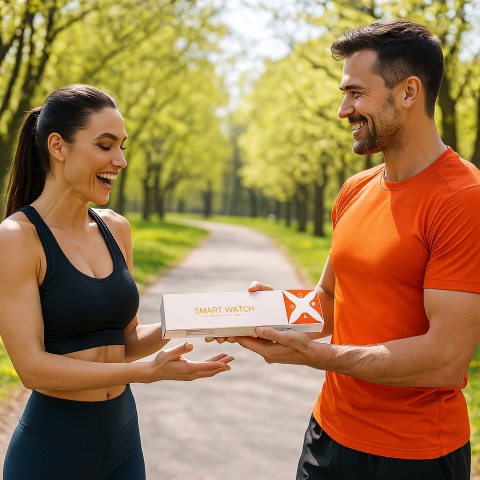 SMARTWATCH YOUR FITNESS TRACKER CZARNY PORZĄDNY