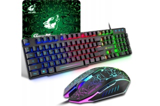ZESTAW GAMINGOWY KLAWIATURA + MYSZ ZIYOU LANG T13