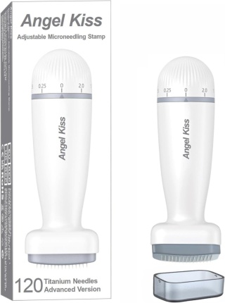 ANGEL KISS REGULOWANY STEMPEL MIKROIGŁOWY 120 TYTANOWYCH MIKROIGIEŁ