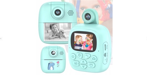 APARAT DLA DZIECI Z DRUKARKĄ FOTOGRAFICZNY ŚWIETNY PREZENT