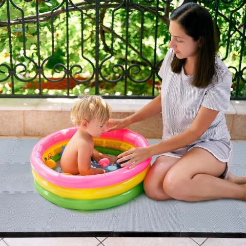 BODENMAX MATA GIMNASTYCZNA ANTYPOŚLIZGOWA PUZZLE 32x32x2,5 CM 6 SZT