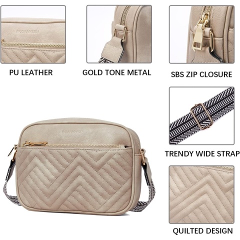 BOSTANTEN TOREBKA PIKOWANA ZE SKÓRY WEGAŃSKIEJ PORZĄDNA