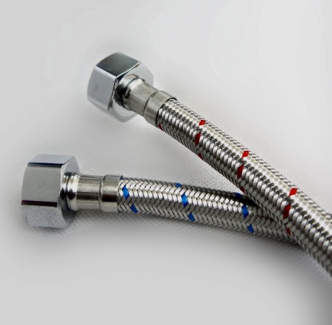 XCEL HOME MARKOWE ZŁĄCZA KRANOWE RUROWE FLEXI M12 x1/2 BSP 600 mm