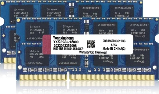DDR3L/DDR3 16GB (8GBx2) Laptopa RAM 1600MHz PC3L-12800/PC3-12800 Pamięci