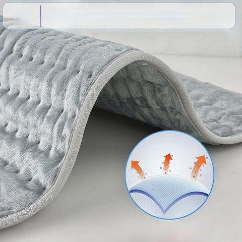 DYWANIK GRZEWCZY MATA GRZEWCZA KOC ELEKTRYCZNY PILOT Z REGULACJĄ 60*30CM