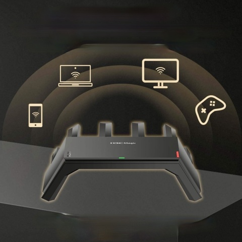 HC3 MAGIC NX54 ROUTER WIFI WLAN 5/2.4 GH ZASIĘG NA 100-150m2 PORZĄDNY