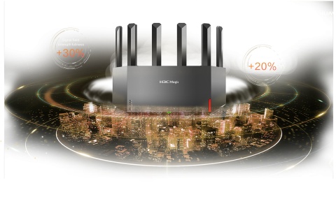 HC3 MAGIC NX54 ROUTER WIFI WLAN 5/2.4 GH ZASIĘG NA 100-150m2 PORZĄDNY