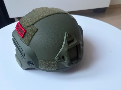 HEŁM KASK REPLIKA WOJSK SPEC-OPS MICH SZYNY PODUSZKI ZIELONY
