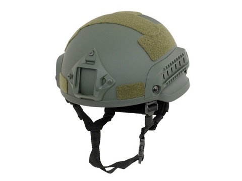 HEŁM KASK REPLIKA WOJSK SPEC-OPS MICH SZYNY PODUSZKI ZIELONY