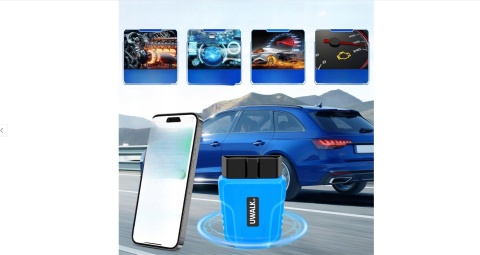INTERFEJS DIAGNOSTYCZNY OBD2 SKANER SAMOCHODOWY BLUETOOTH UWALK APLIKACJA