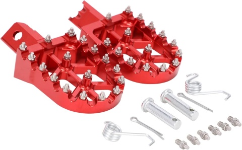 JFG RACING PODNÓŻEK MOTOCYKLOWY UNIWERSALNY ALUMINIOWY CNC OFF ROAD