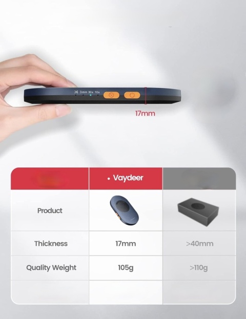 Jiggler Vaydeer Płaska Regulowany Interwał Windows Mac bez sterowników