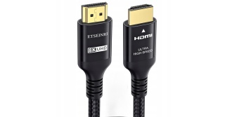 KABEL PRZEWÓD HDMI HDMI 4K 120Hz 8K 60Hz 10K CZARNY 2M ETSEINRI PORZĄDNY