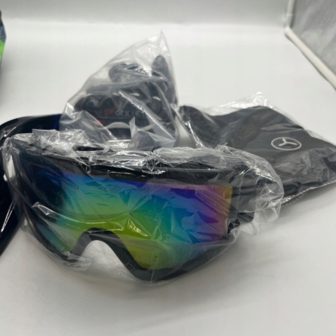 KASK DZIECIĘCY MOTOCYKLOWY MTB S 52-53 cm CROSS QUAD + RĘKAWICE OCHRANIACZE