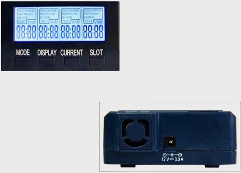 ŁADOWARKA OPUS BT C3100 v2.2 BATERII 18650 LI-ION inteligentna 4 AA/AAA-LCD