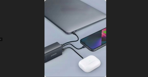 ŁADOWARKA SIECIOWA ANKER PowerPort III 65W 2xUSB-C 1xUSB-A PORZĄDNA