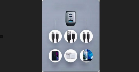 ŁADOWARKA SIECIOWA ANKER PowerPort III 65W 2xUSB-C 1xUSB-A PORZĄDNA