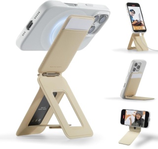 MOFT SNAP STATYW DO IPHONE 12–17 LEKKI PRZENOŚNY PORZĄDNY BEŻOWY