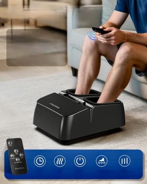 MOUNTRAX URZĄDZENIE DO MASAŻU STÓP Z CIEPŁEM 3D NEUROOPATIA PORZĄDNY