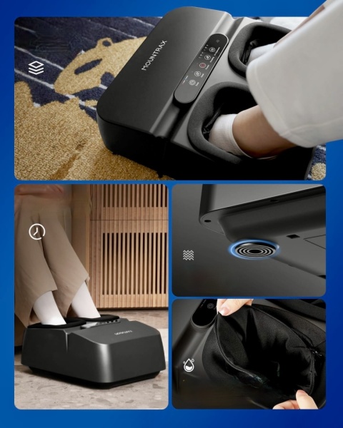 MOUNTRAX URZĄDZENIE DO MASAŻU STÓP Z CIEPŁEM 3D NEUROOPATIA PORZĄDNY