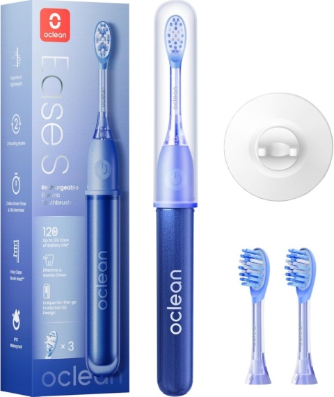 Oclean Ease Elektryczna Szczoteczka do Zębów - Niebieska Przenośna