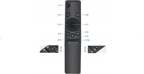 PILOT DO TV SAMSUNG SMART BN59-01259 UNIWERSALNY
