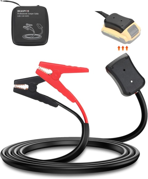 Przewód rozruchowy Beaspire adapter kompat z akumulatorem BOSCH 12 V/24 V