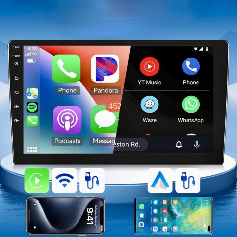 RADIO SAMOCHODOWE CARPLAY ANDROID CHEVROLET SILVERADO GMC SIERRA 2014-2018