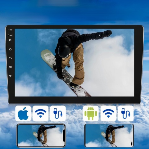 RADIO SAMOCHODOWE CARPLAY ANDROID CHEVROLET SILVERADO GMC SIERRA 2014-2018