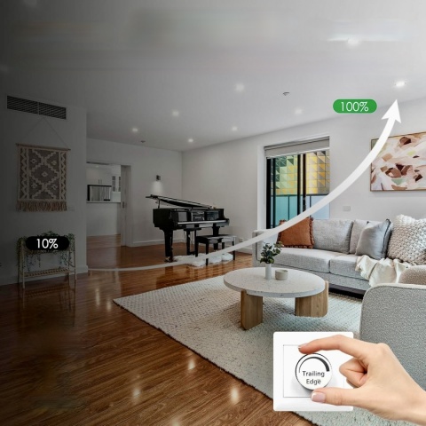 REFLEKTOR SUFITOWY OŚWIETLENIE LED ALUSSO 10W 6 SZTUK IP65 REGULOWANE