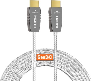 RUIPRO Kabel światłowodowy HDMI 2.1 z 8K 15M 48 Gbit/s, 8K 60 Hz, 4K 120 Hz