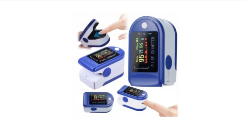 SANAVITA PULSOKSYMETR OKSYGENATOR KRWI SATURACJA TĘTNO MONITOR Spo2