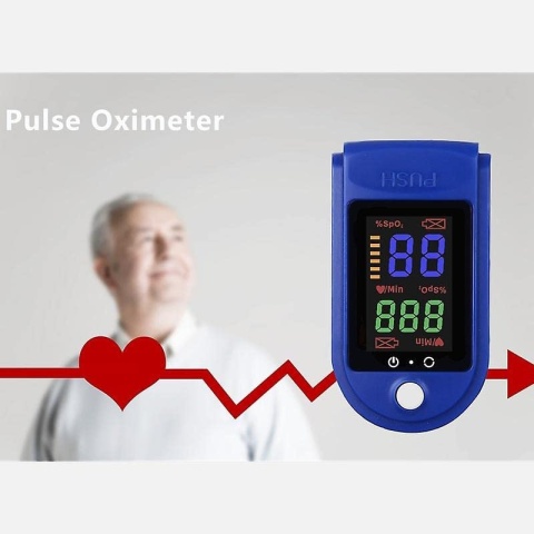 SANAVITA PULSOKSYMETR OKSYGENATOR KRWI SATURACJA TĘTNO MONITOR Spo2