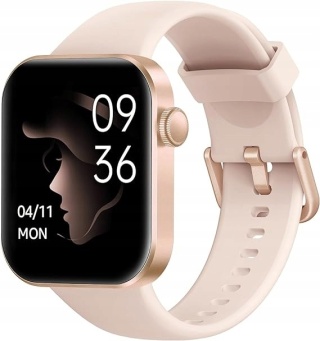 SMARTWATCH ASWEE YOUR FITNESS TRACKER 1.85 HD TARCZA DIY PL ZŁOTY RÓŻOW