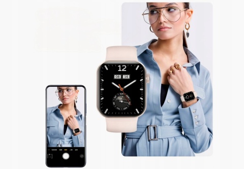 SMARTWATCH ASWEE YOUR FITNESS TRACKER 1.85 HD TARCZA DIY POLSKI