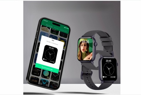 SMARTWATCH ASWEE YOUR FITNESS TRACKER 1.85 HD TARCZA DIY