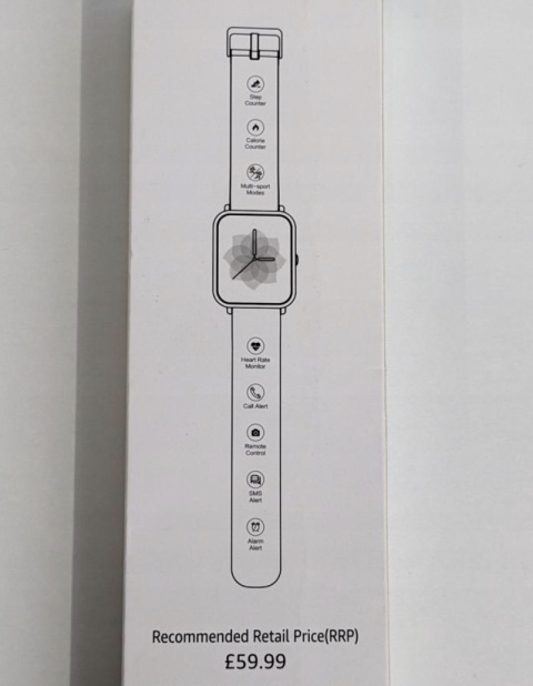 SMARTWATCH ASWEE YOUR FITNESS TRACKER 1.85 HD TARCZA DIY