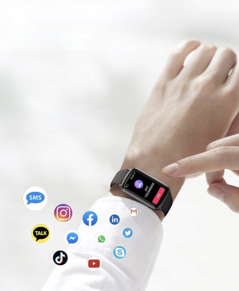 SMARTWATCH AmzHero D26 ZEGAREK SPORTOWY FITNESS CZARNY