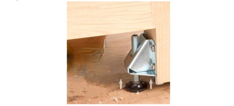 Stopka do poziomowania mebli Wytrzymała szafka 4 sztuki