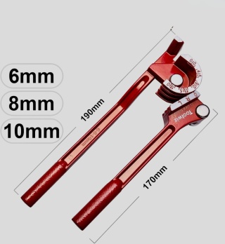 TOOLWIZ GIĘTARKA RĘCZNA DO RUR 3W1 6-8-10mm