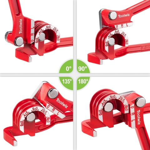 TOOLWIZ GIĘTARKA RĘCZNA DO RUR 3W1 6-8-10mm