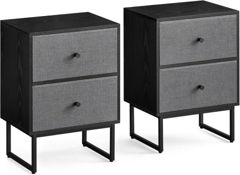 VASAGLE STOLIK NOCNY STYLOWY LGS029W14 WYMIARY 30 x 40 x 55 cm