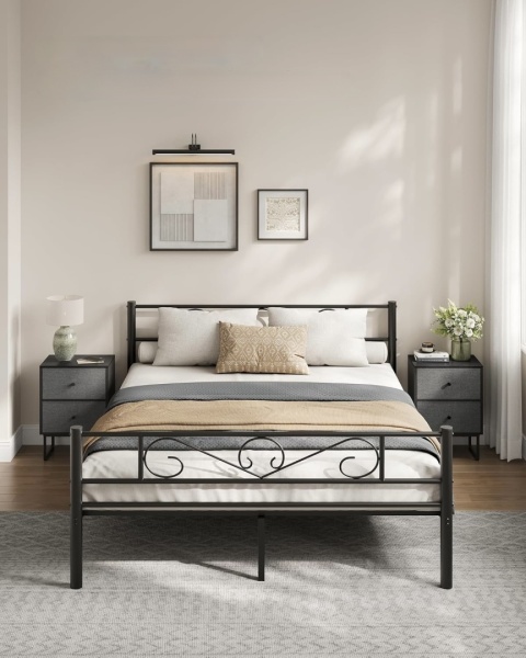 VASAGLE STOLIK NOCNY STYLOWY LGS029W14 WYMIARY 30 x 40 x 55 cm