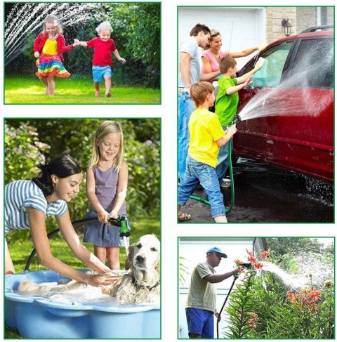 VENQI MARKOWY WĄŻ OGRODOWY ROZCIĄGLIWY ELASTYCZNY 5M