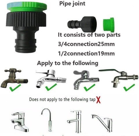 VENQI MARKOWY WĄŻ OGRODOWY ROZCIĄGLIWY ELASTYCZNY 5M