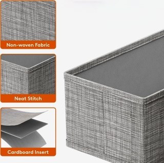 ZESTAW 4 SZUFLADOWYCH ORGANIZERÓW DO KOMODY SZUFLADY IFEWIT